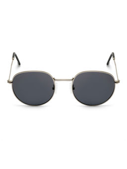 Stood - Black Round Uv Coating Full Rim Sunglass-Sg-Std0032-C2
