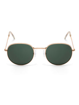 Stood - Green Round Uv Coating Full Rim Sunglass-Sg-Std0032-C3