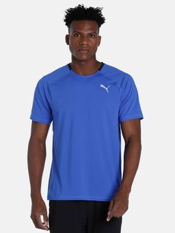 Puma - Run Cloudspun Mens Blue T-shirt
