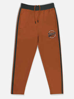 HELLCAT - Trendy Rust Solid Track pant