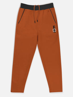 HELLCAT - Trendy Rust Solid Track pant