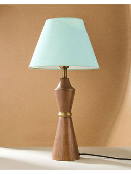 Fabindia - Green Cotton Basix Tapered Drum Lampshade