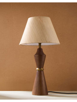 Fabindia - Natural Cotton Basix Tapered Drum Lampshade- Large