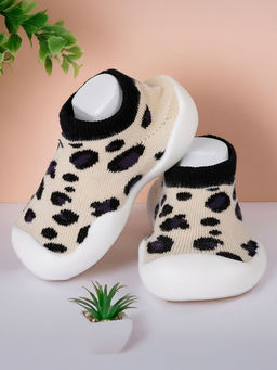 Baby Moo - Slip-on Shoes Leopard Beige