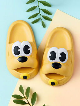 Baby Moo - Dog Waterproof Soft Slippers Anti Skid Sliders Yellow