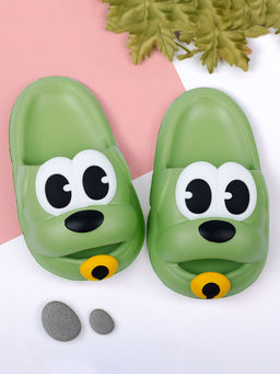 Baby Moo - Dog Waterproof Soft Slippers Anti Skid Sliders Green