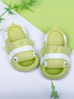 Baby Moo - Nemo Waterproof Soft Slippers Anti Skid Sliders Green