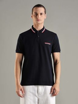 Tommy Hilfiger - Solid Regular Fit Cotton Polo T-Shirt