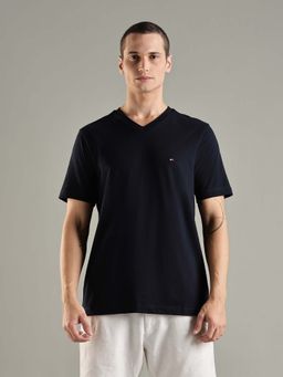 Tommy Hilfiger - Solid Regular Fit Cotton T-Shirt