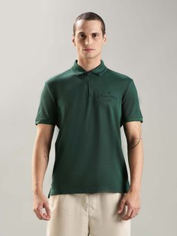Tommy Hilfiger - Solid Regular Fit Cotton Polo T-Shirt