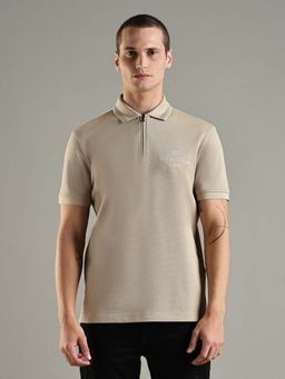 Tommy Hilfiger - Solid Regular Fit Cotton Polo T-Shirt