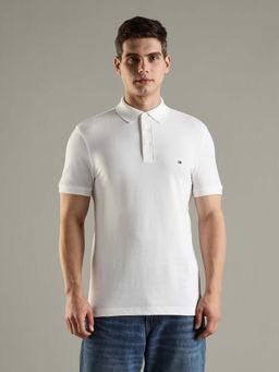 Tommy Hilfiger - Solid Slim Fit Cotton Polo T-Shirt
