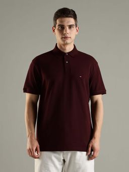 Tommy Hilfiger - Solid Relaxed Fit Cotton Polo T-Shirt