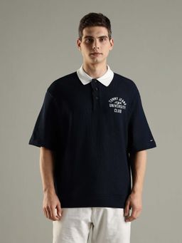 Tommy Hilfiger - Solid Regular Fit Cotton Polo T-Shirt