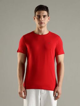 Tommy Hilfiger - Solid Slim Fit Cotton T-Shirt