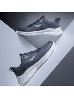 Red Tape - Men Textured Grey Walking Shoes