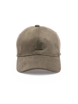 Rare Rabbit - Bailie Primary Olive Suede Cap