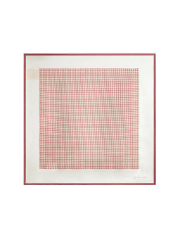 Rare Rabbit - Cann Light Orange Silk Pocket Square