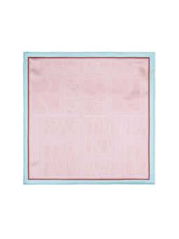 Rare Rabbit - Dani Light Pink Silk Pocket Square