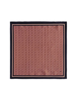 Rare Rabbit - Noaa Dark Peach Silk Pocket Square