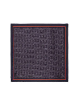 Rare Rabbit - Noaa Dark Purple Silk Pocket Square