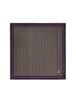 Rare Rabbit - Noaa-2 Light Brown Silk Pocket Square