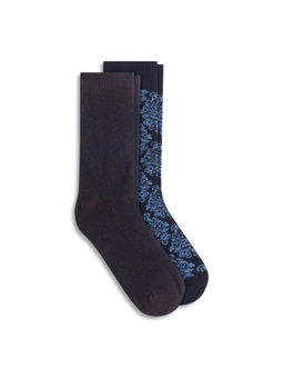 Rare Rabbit - Rome - 2 Primary Assorted Bamboo Multi-Color Socks