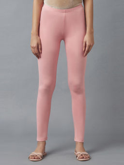 Elleven - Eleven Pink Cotton Lycra Leggings