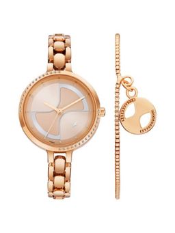 Fastrack - Women Pulse III Multi-Color Dial Brass Strap Analog Watch - 6311WM01F (M)