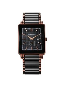 Titan - Men Regalia Ceramic Upg-Ph2 Black Dial Ceramic Strap Analog Watch - 90013KD06 (M)