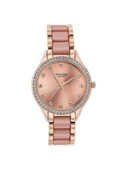Sonata - Women POZE DROP 4 Rose Gold Dial Metal Strap Analog Watch - SP80054KM01W (M)
