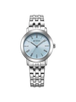Titan - Women Vangaurd Blue Dial Stainless Steel Strap Analog Watch - 95312SM01 (M)