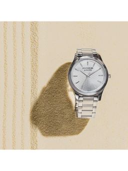 Sonata - Men POZE DROP 4 Silver Dial Metal Strap Analog Watch - SP70063SM01 (M)