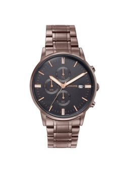 Sonata - Men Wedding Black Dial Stainless Steel Strap Analog Watch - 77145QM01 (M)