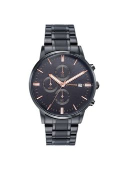 Sonata - Men Wedding Black Dial Stainless Steel Strap Analog Watch - 77145NM01 (M)