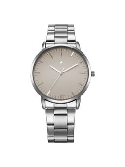 Fastrack - Men Stunners X Beige Dial Stainless Steel Strap Analog Watch - 38159SM01 (M)