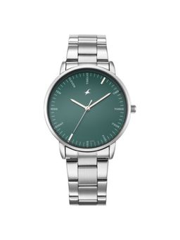 Fastrack - Men Stunners X Green Dial Stainless Steel Strap Analog Watch - 38159SM03 (M)