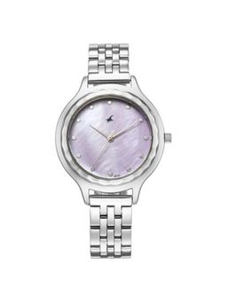 Fastrack - Women Stunners X Purple Dial Stainless Steel Strap Analog Watch - 68046SM05 (M)