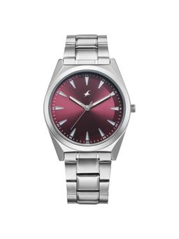 Fastrack - Men Stunners X Red Dial Stainless Steel Strap Analog Watch - 38162SM01 (M)