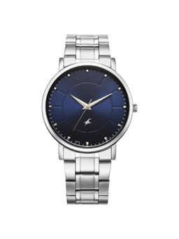Fastrack - Men Stunners X Blue Dial Stainless Steel Strap Analog Watch - 38163SM01 (M)