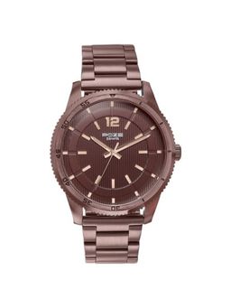 Sonata - Men POZE DROP 4 Brown Dial Metal Strap Analog Watch - SP70056QM02 (M)