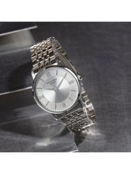 Sonata - Men POZE DROP 4 Silver Dial Stainless Steel Strap Analog Watch - SP70058SM01 (M)