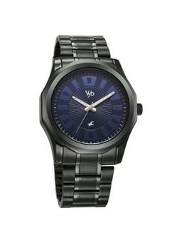 Fastrack - Men Vyb Drop 4 Blue Dial Metal Strap Analog Watch - FV30019QM01 (M)