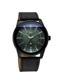 Fastrack - Men Vyb Drop 4 Green Dial Silicone Strap Analog Watch - FV30021NL01 (M)