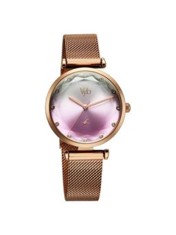 Fastrack - Women Vyb Drop 4 Multi-Color Dial Metal Strap Analog Watch - FV60070WM01 (M)