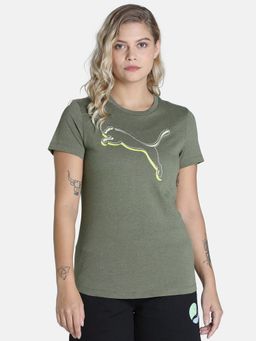 Puma - Graphic Ii Women Green T-shirt