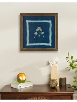 Fabindia - Blue Wooden Framed Wall Painting