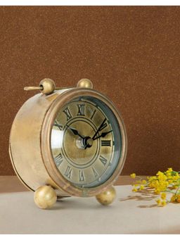 Fabindia - Gold Rawang Table Clock