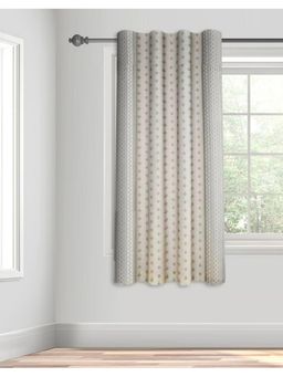 Fabindia - Beige Natural Urmi Cotton Semi Sheer Curtain