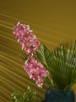 Pure Home + Living - Pink Hydrangea Paniculata Artificial Flower (Pack Of 2)